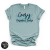 Crazy Crystal Lady Tee | Funny Crystal Lover Graphic T-Shirt