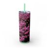 Skinny Tumbler with Straw – 20 oz Stainless Steel Cup