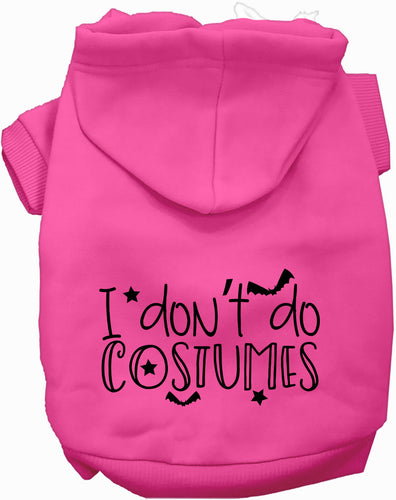 I Don't Do Costumes Halloween Pet Hoodie