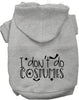 I Don't Do Costumes Halloween Pet Hoodie