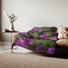 Sweatshirt Blanket – Plush Fleece Throw, 2 Size Options