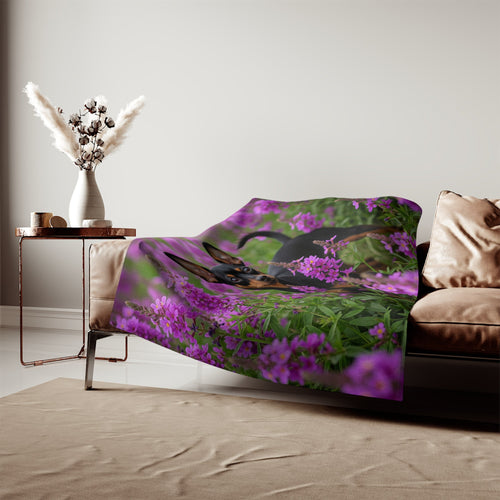 Sweatshirt Blanket – Plush Fleece Throw, 2 Size Options
