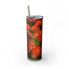 Skinny Tumbler with Straw – 20 oz Stainless Steel Cup