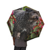 48 Semi-Automatic Umbrella – Windproof Large Travel Rain Umbrella