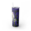 Skinny Tumbler with Straw – 20 oz Stainless Steel Cup