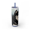 Skinny Tumbler with Straw – 20 oz Stainless Steel Cup