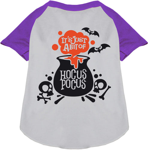 Just a Bunch of Hocus Pocus Pet Raglan Shirt