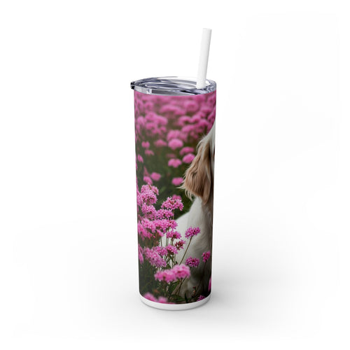 Skinny Tumbler with Straw – 20 oz Stainless Steel Cup