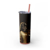 Skinny Tumbler with Straw – 20 oz Stainless Steel Cup