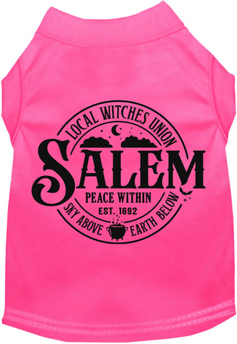 Salem Witches Union Pet Shirt