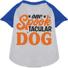 One Spooktacular Dog Pet Raglan Shirt