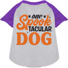 One Spooktacular Dog Pet Raglan Shirt