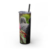 Skinny Tumbler with Straw – 20 oz Stainless Steel Cup
