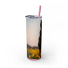 Skinny Tumbler with Straw – 20 oz Stainless Steel Cup