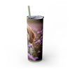 Skinny Tumbler with Straw – 20 oz Stainless Steel Cup