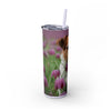 Skinny Tumbler with Straw – 20 oz Stainless Steel Cup