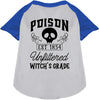 Poison Bottle Costume Pet Raglan Shirt