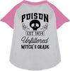 Poison Bottle Costume Pet Raglan Shirt