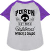 Poison Bottle Costume Pet Raglan Shirt