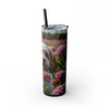 Skinny Tumbler with Straw – 20 oz Stainless Steel Cup
