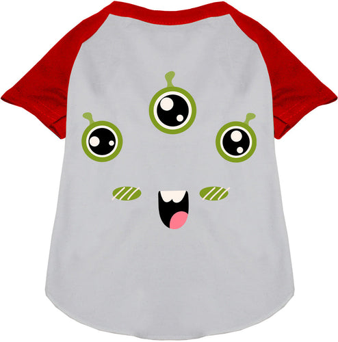 Trifanie Monster Costume Pet Raglan Shirt