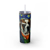 Skinny Tumbler with Straw – 20 oz Stainless Steel Cup