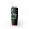 Skinny Tumbler with Straw – 20 oz Stainless Steel Cup