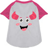 Mischiefmauve Monster Costume Pet Raglan Shirt