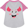 Mischiefmauve Monster Costume Pet Raglan Shirt