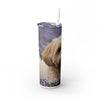 Skinny Tumbler with Straw – 20 oz Stainless Steel Cup