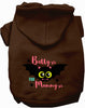 Batty for Mommy Halloween Pet Hoodie