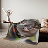 Sweatshirt Blanket – Plush Fleece Throw, 2 Size Options
