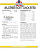 18% All Natural Start Right Chick Crumbles - 25 lb