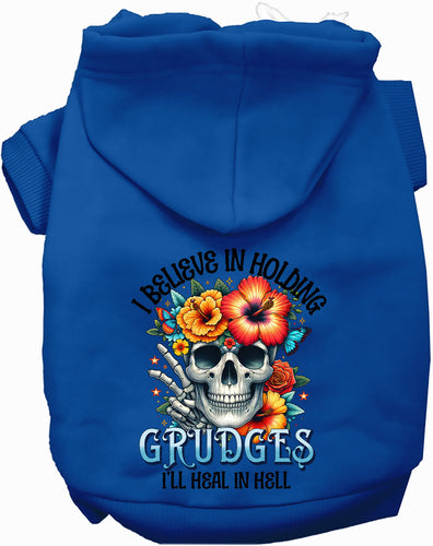 Grudges Skull Pet Hoodie