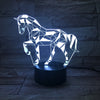 Remote touch gradient table lamp