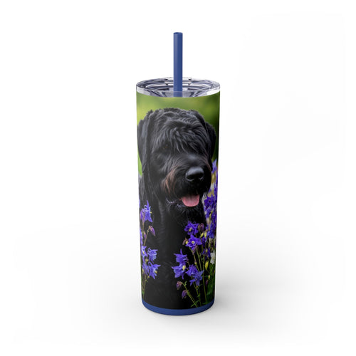 Skinny Tumbler with Straw – 20 oz Stainless Steel Cup