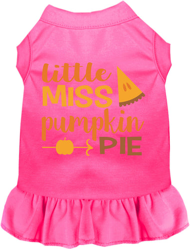Little Miss Pumpkin Pie Pet Dress