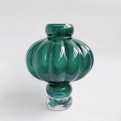 Creative New Lantern Glass Vase Living Room Dining Table Flower Arrangement