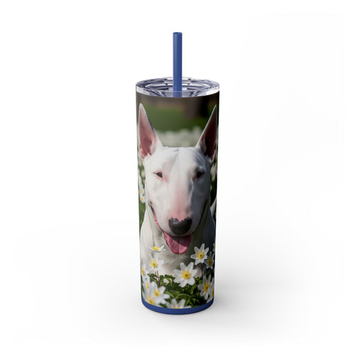 Skinny Tumbler with Straw – 20 oz Stainless Steel Cup