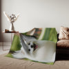 Sweatshirt Blanket – Plush Fleece Throw, 2 Size Options
