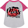 Miss Fangtastic Pet Raglan Shirt