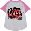 Miss Fangtastic Pet Raglan Shirt