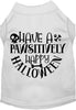 Pawsitively Happy Halloween Pet Shirt
