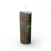 Skinny Tumbler with Straw – 20 oz Stainless Steel Cup