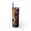 Skinny Tumbler with Straw – 20 oz Stainless Steel Cup