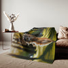 Sweatshirt Blanket – Plush Fleece Throw, 2 Size Options