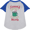 Shimmy Shimmy Cocoa What Pet Raglan Shirt