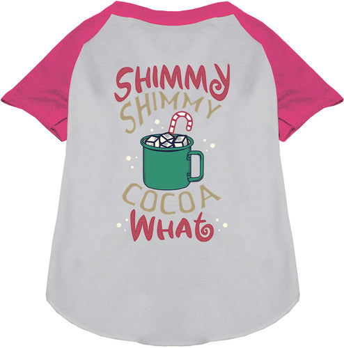 Shimmy Shimmy Cocoa What Pet Raglan Shirt