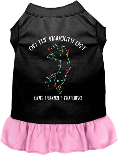Kitty on the Naughty List Pet Dress