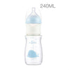 Wide caliber fast flushing bottle